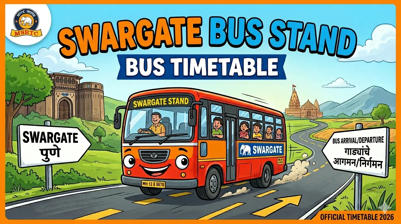 Swargate Bus Stand Timetable