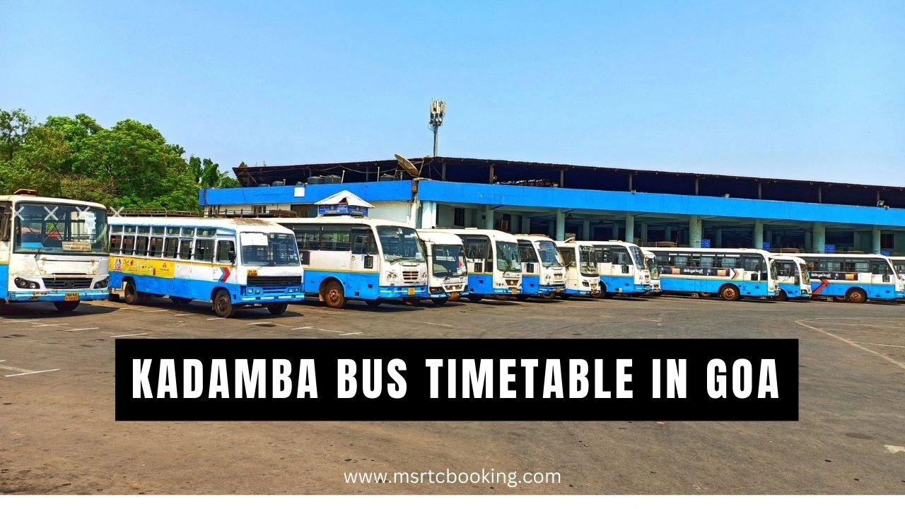 Kadamba Bus Timetable in Goa